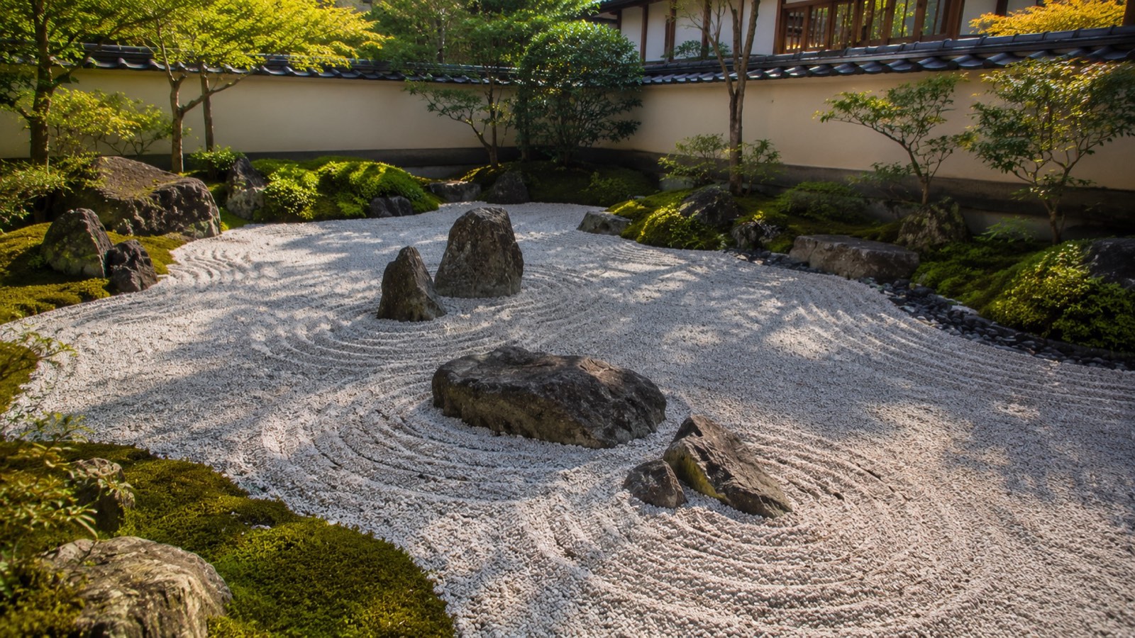 枯山水のお庭づくり（サンプル・AI生成）